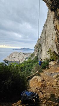Rappel grotte de l'Os Rappel grotte de l'Os